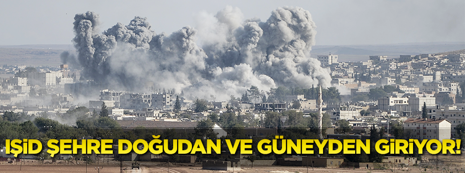 IŞİD Kobani’de ilerliyor