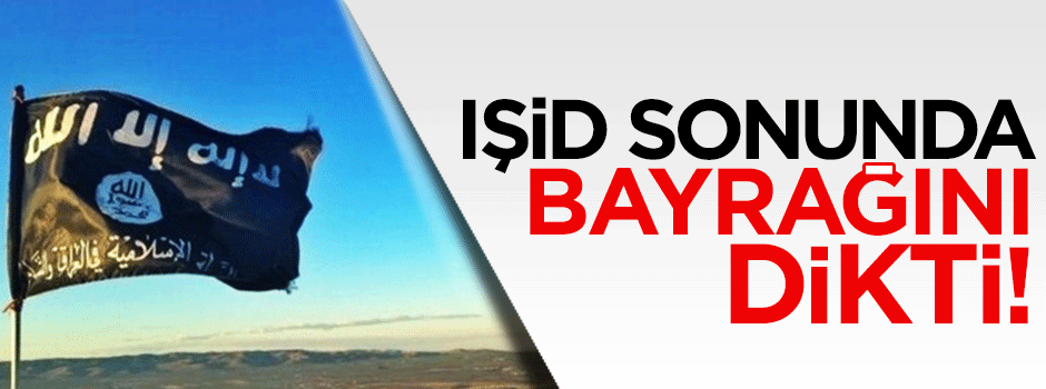 IŞİD Kobani'nin doğusuna bayrak dikti