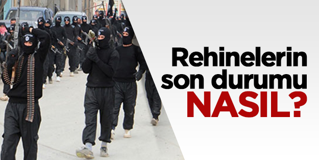 IŞİD komutanı rehinelere ilişkin açıklama yaptı