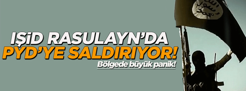IŞİD, Rasulayn'da PYD'ye peş peşe saldırı düzenledi