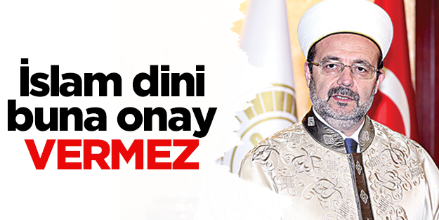 ‘IŞİD vahşetine İslam dini onay vermez’
