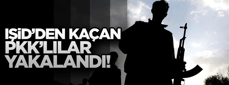 IŞİD'den kaçan PKK'lılar Türkiye'de yakalandı
