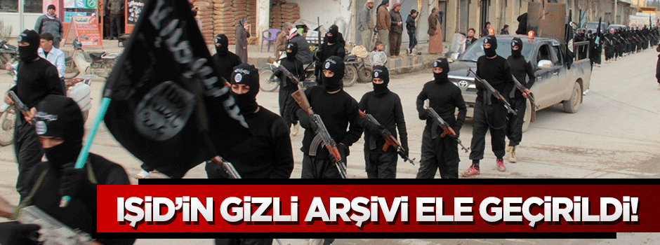 IŞİD'in gizli arşivi ele geçirildi