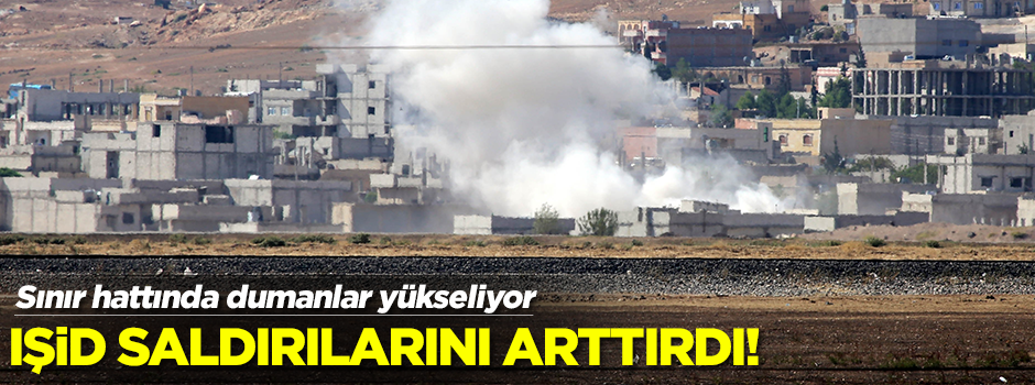 IŞİD'in Kobani'ye saldırıları şiddetlendi