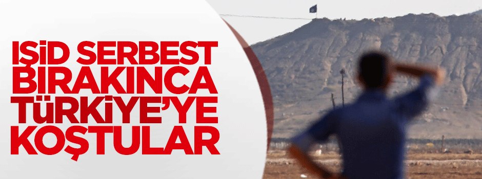 IŞİD'in serbest bıraktığı sivil Kürtler Türkiye'ye koştu