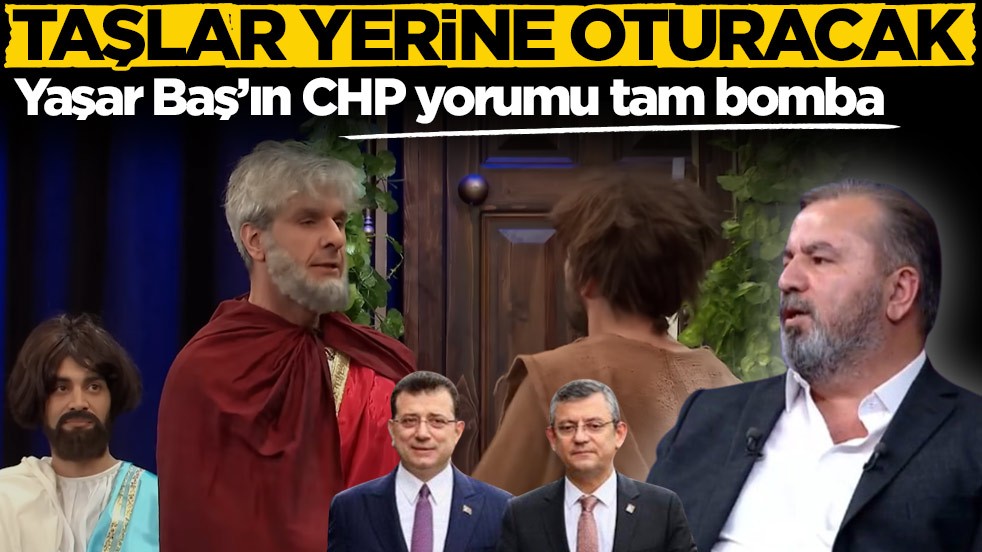 "İskemle yok" skecini paylaşan Yaşar Baş’tan CHP göndermesi: Taşlar yerine oturacak