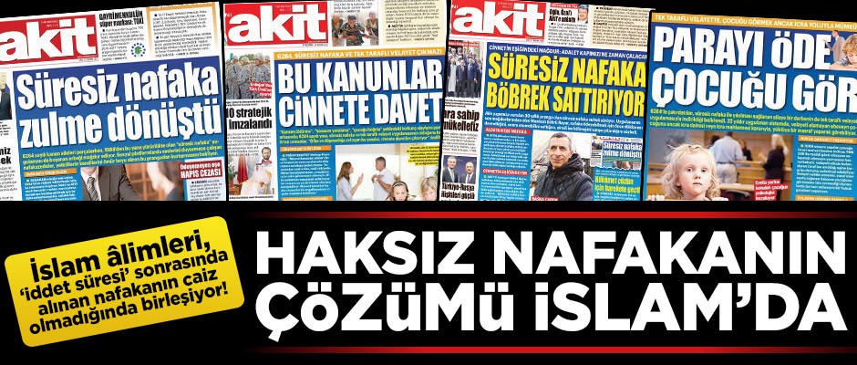 Nafakanın çözümü İslam'da