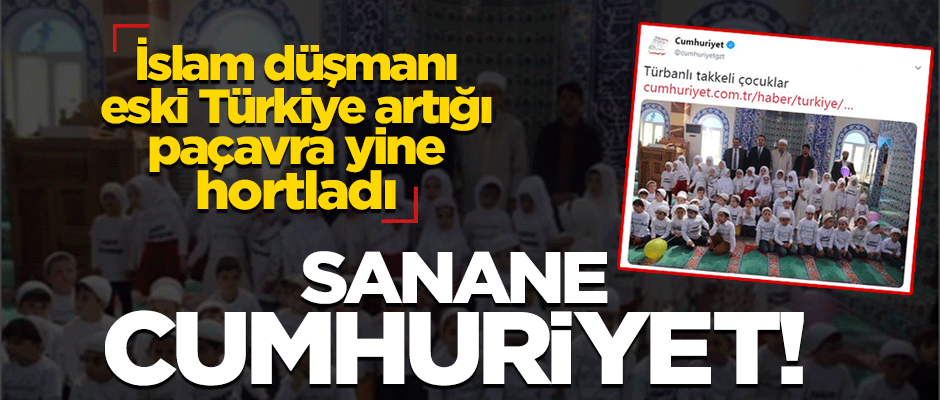 İslam düşmanı Cumhuriyet gazetesinin namaz nefreti!