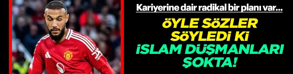 İslam düşmanları şok girecek! 'Cami imamı olmak istiyorum': Manchester United'ın yıldızından itiraf