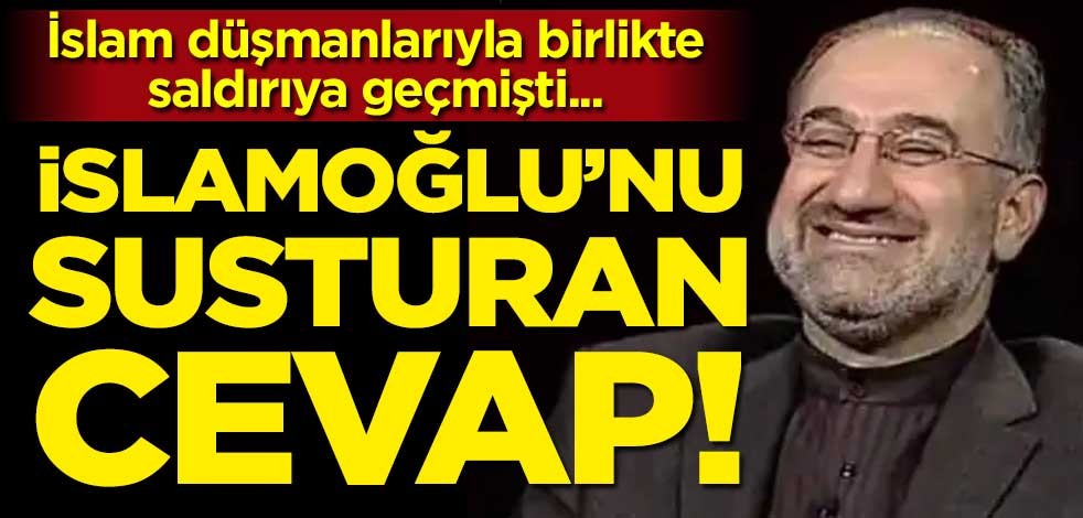 İslam düşmanlarıyla birlikte Sifil’e saldırmıştı… Mustafa İslamoğlu’nu susturan cevap!