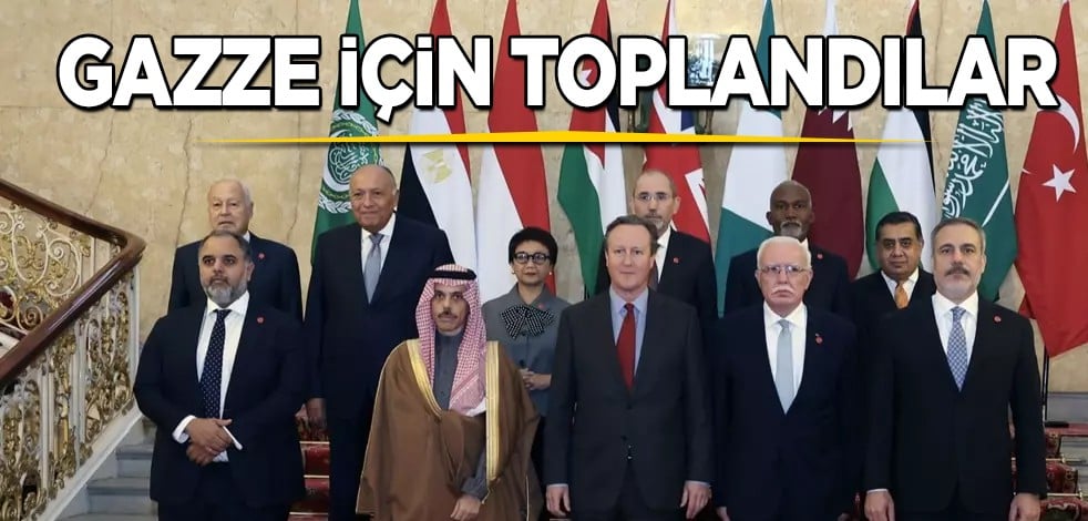 İslam İşbirliği Teşkilatının (İİT) heyeti, Gazze için bir araya geldi: Olağanüstü toplanan üyeler İsrail'e karşı...