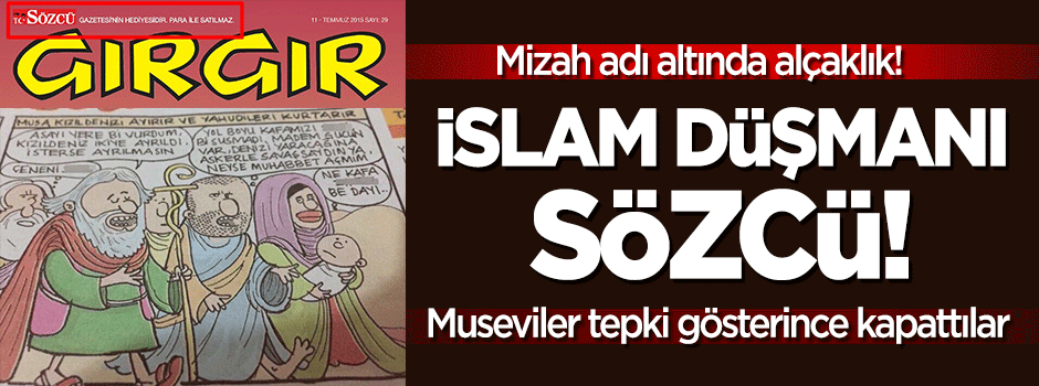 İslam karşıtı Sözcü