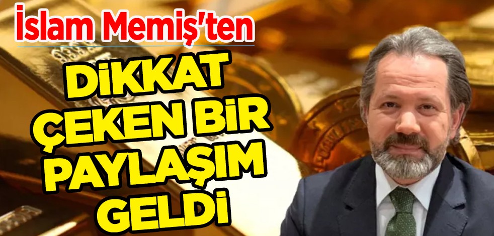 İslam Memiş sosyal medya hesabından son dakika dolar yorumu yaptı! DXY, tekrar satış gelebilir