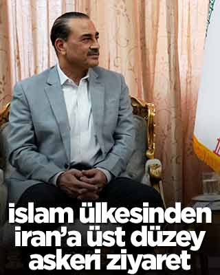 İslam ülkesinden İran'a üst düzey askeri ziyaret