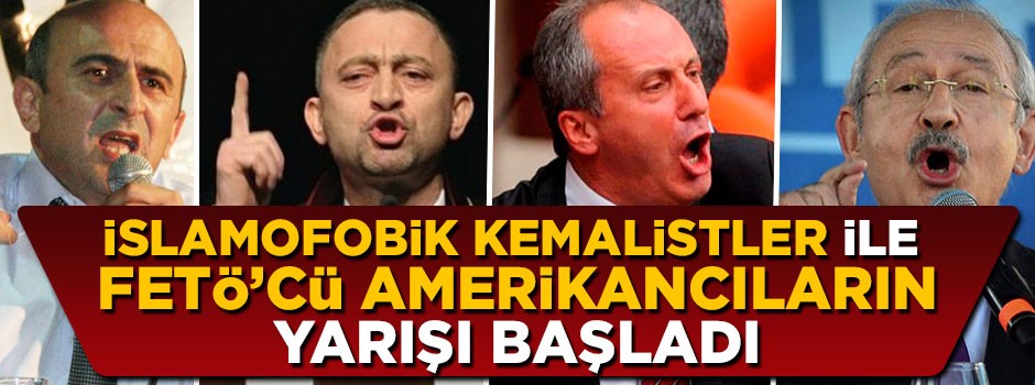 Kemalistler ve Amerikancıların yarışı başladı