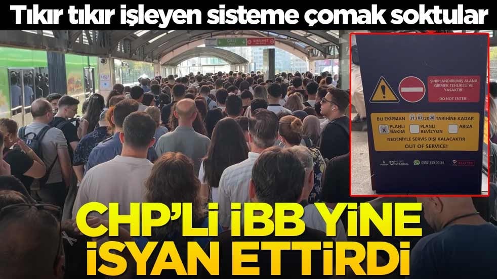 İşleyen sisteme çomak soktular! CHP'li İBB yine isyan ettirdi