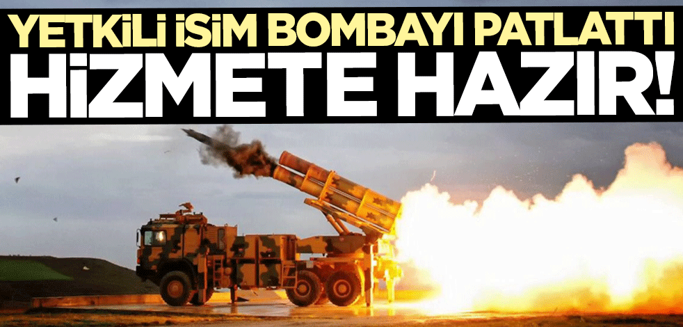 İsmail Demir bombayı patlattı: Hizmete hazır