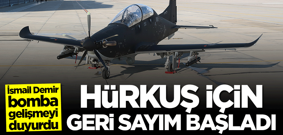 İsmail Demir duyurdu! "HÜRKUŞ" için geri sayım başladı