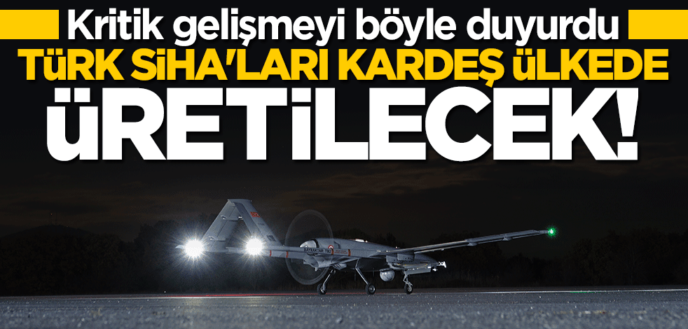 İsmail Demir'den SİHA açıklaması: Kardeş ülkede üretimi için harekete geçildi