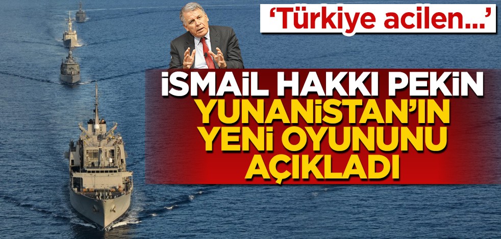 İsmail Hakkı Pekin: Türkiye acilen münhasır ekonomik bölge (MEB) ilan etmeli