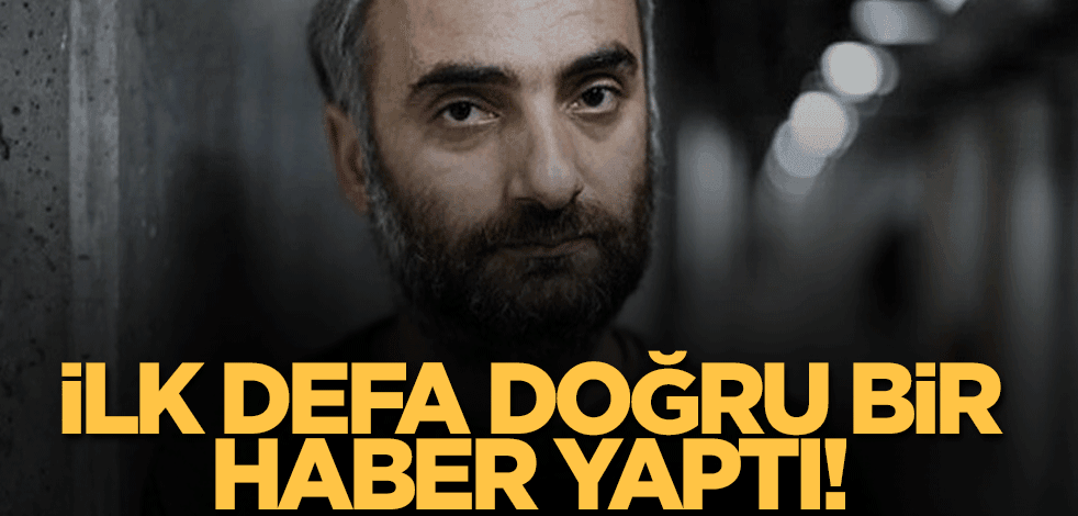 İsmail Saymaz, İsmail Saymaz olalı ilk kez bir doğru habere imza attı!