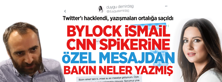 İsmail Saymaz'ın sarkıntılık yaptığı CNN Türk spikeri
