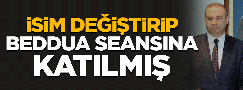 İsmini değiştirip Pensilvanya'da beddua seansına katılmış