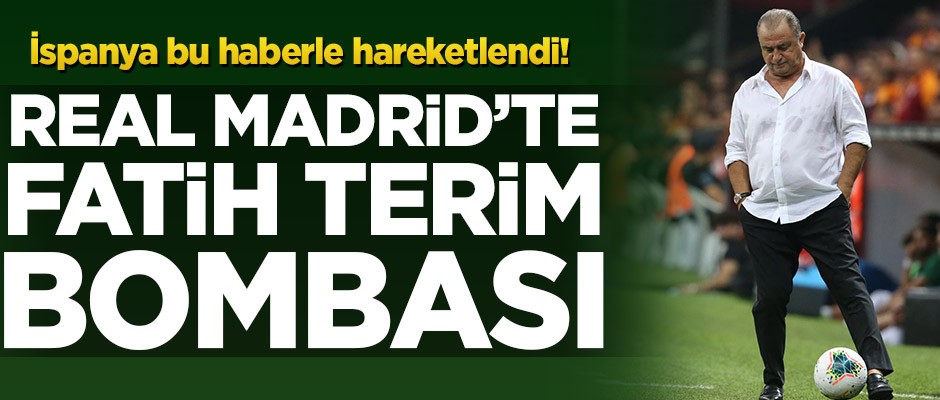 İspanya bu haberle hareketlendi! Real Madrid’te Fatih Terim bombası