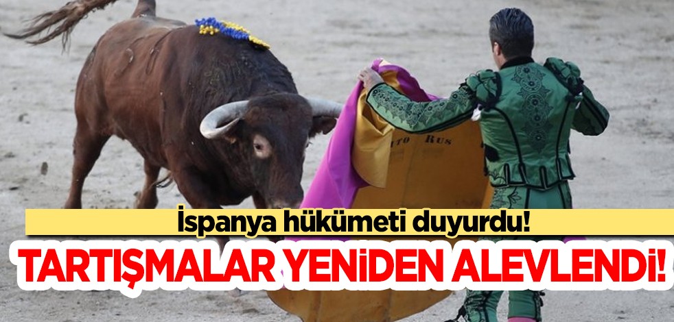 İspanya devleti, 'Ulusal Boğa Güreşleri Ödülü'nü' kaldırdı! İspanya'dan durdurma kararı dünya basınında