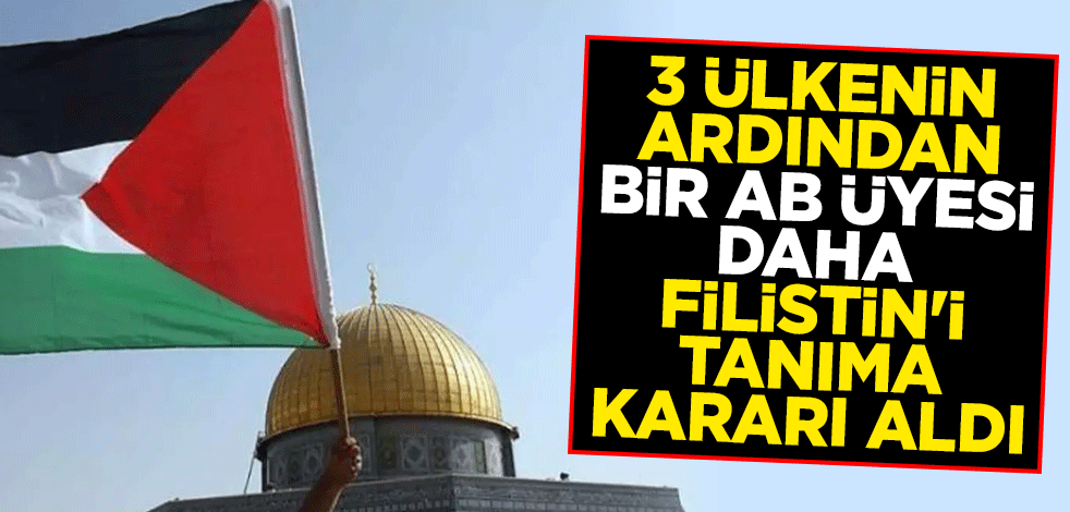 İspanya, Norveç ve İrlanda'nın ardından Slovenya'da Filistin'i tanıma kararı aldı