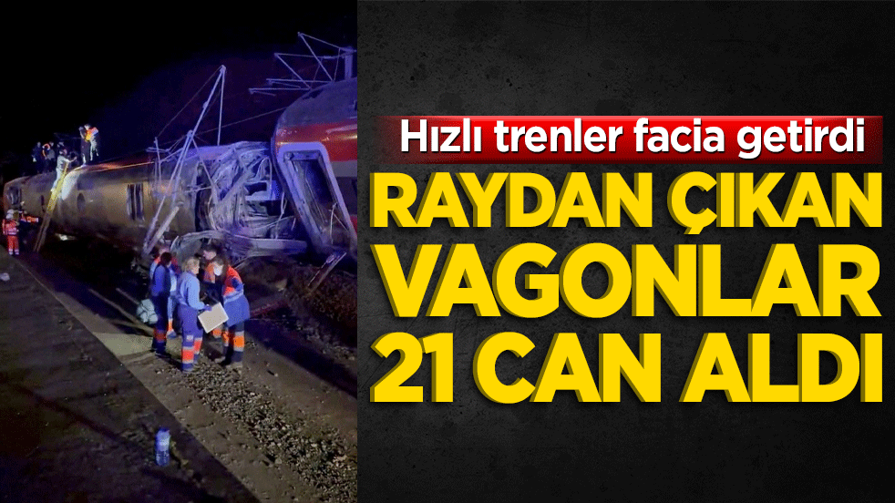 İspanya'da hızlı trenler çarpıştı! Raydan çıkan vagonlar can pazarını getirdi!