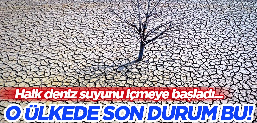 İspanya'dan kötü haber: tarihinin en kötü kuraklığı yaşanıyor! Halk deniz suyu içmeye başladı! Canlı için gizli tehlike