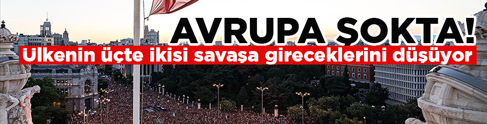 İspanyolların üçte ikisi ülkelerinin gelecek yıllarda savaşa gireceğini düşünüyor