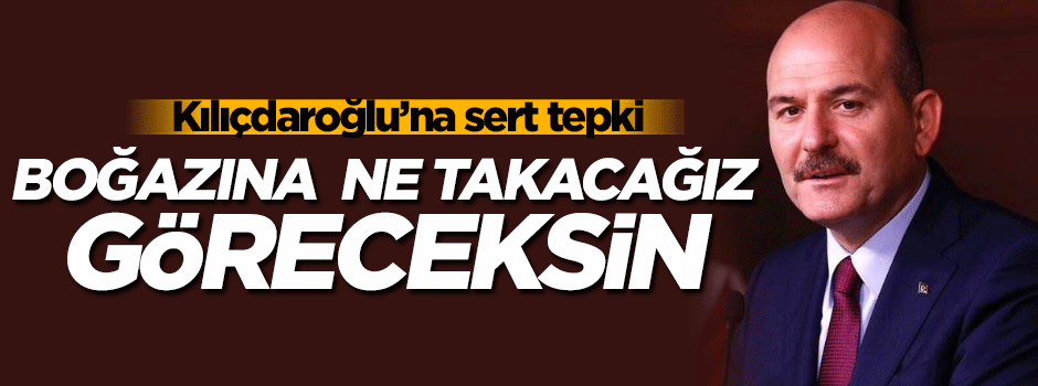 'İspat etmezsen boğazına ne takacağız göreceksin'