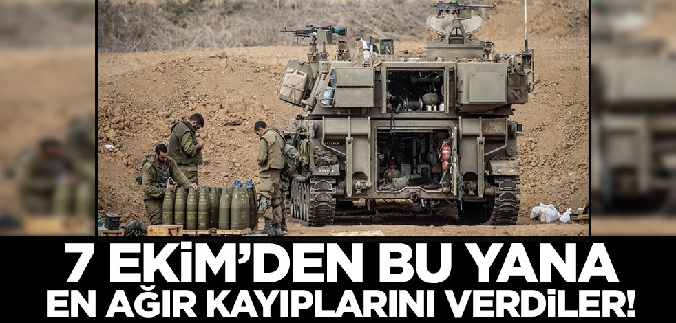 İsrail 7 Ekim'den bu yana en ağır kaybını verdi!