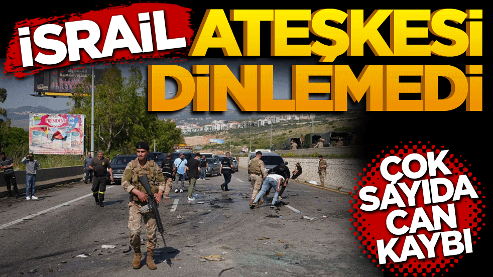 İsrail ateşkes dinlemedi: Lübnan’da sivil savunma merkezine kanlı saldırı