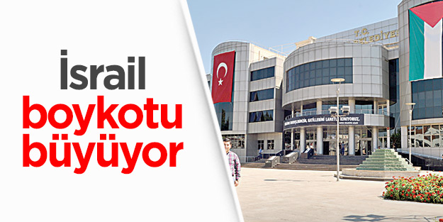 İsrail boykotu büyüyor