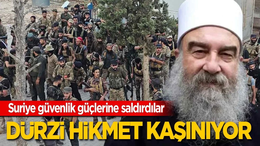 İsrail destekli Dürziler Suriye güvenlik güçlerine saldırdı: Dürzi Hikmet’i kaşıntı tuttu
