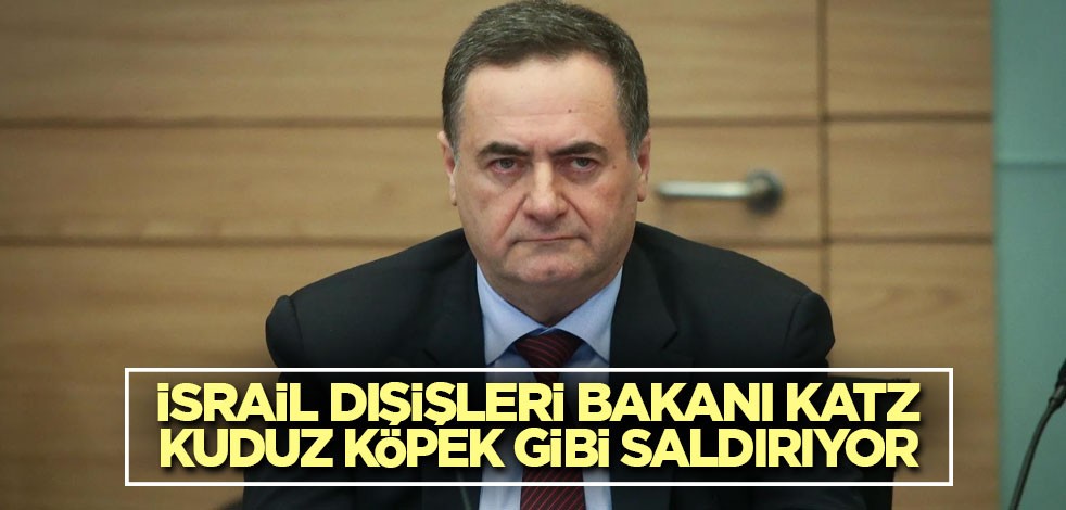 İsrail Dışişleri Bakanı Katz kuduz köpek gibi saldırıyor