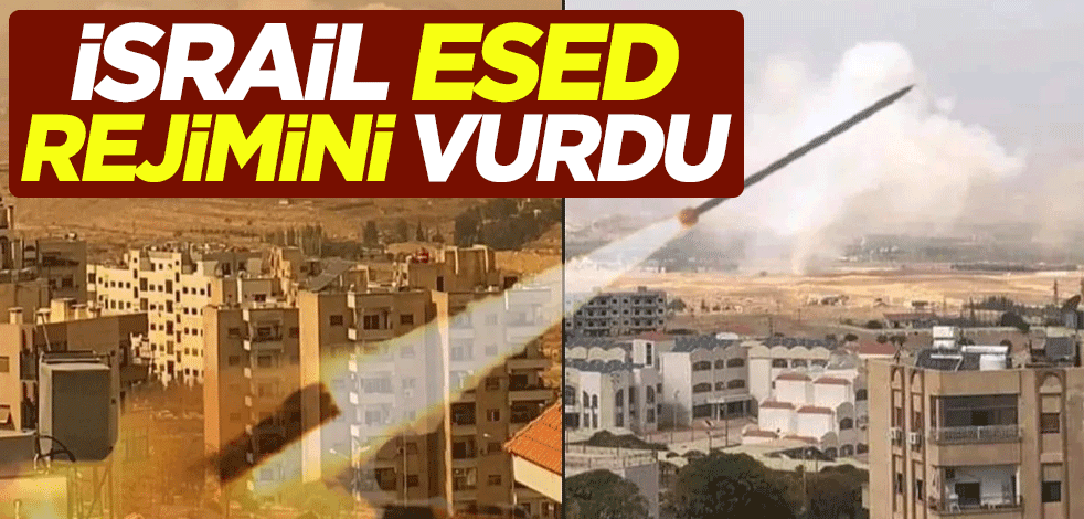 İsrail, Esed rejimini vurdu