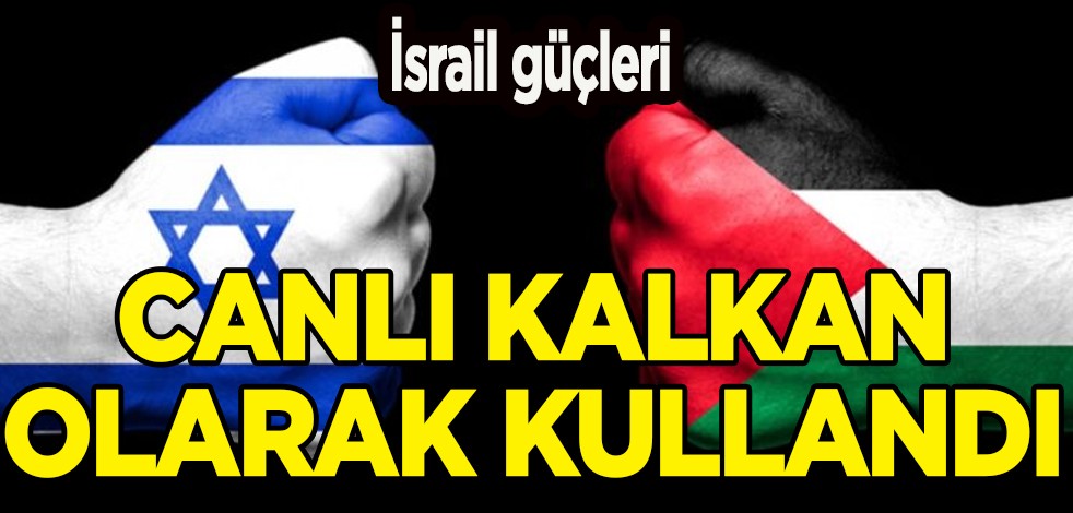 İsrail-Filistin sorunu! Filistinli yetkili: İsrail güçleri, ısrarla çocukları canlı kalkan etti ve kullandı!