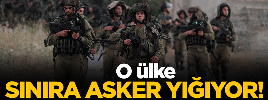 İsrail Gazze sınırına asker yığıyor
