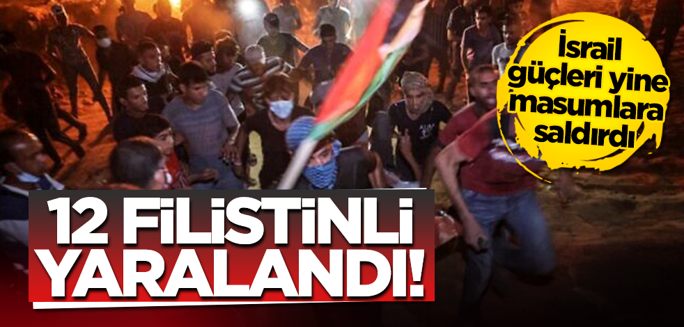İsrail güçleri, Yahudi yerleşim birimi karşıtı gösterilere müdahale ederek 12 Filistinliyi yaraladı