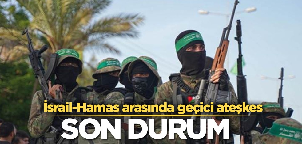 İsrail-Hamas arasında geçici ateşkes! Muhabiri Hani Mahmoud teyit etti! Bir grup esir serbest bırakıldı