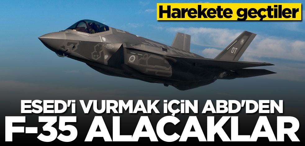 İsrail harekete geçti: Esed'i vurmak için F-35 alacaklar