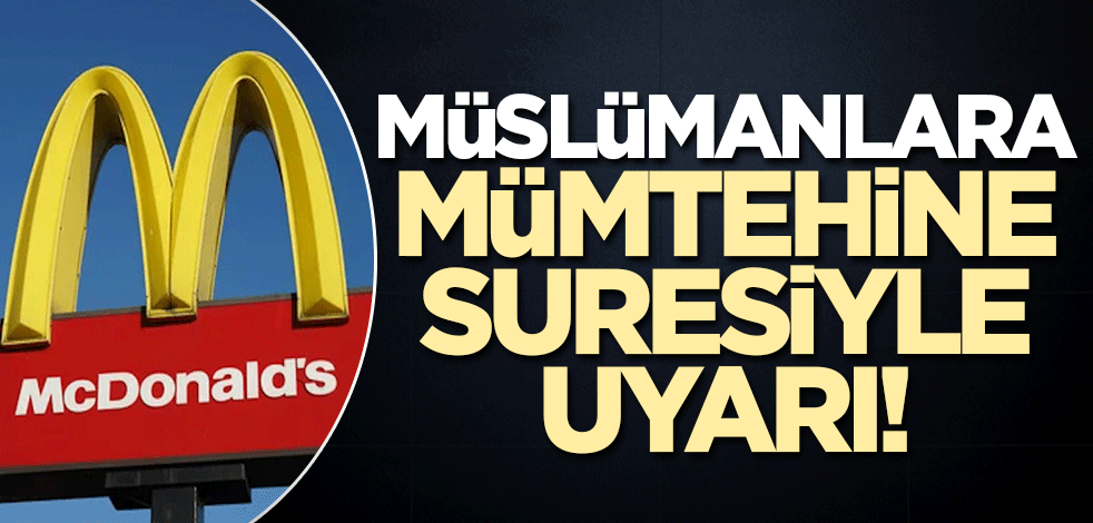 İsrail ile gönül bağı olanlara Mümtehine Suresi 9. ayetle uyarı!