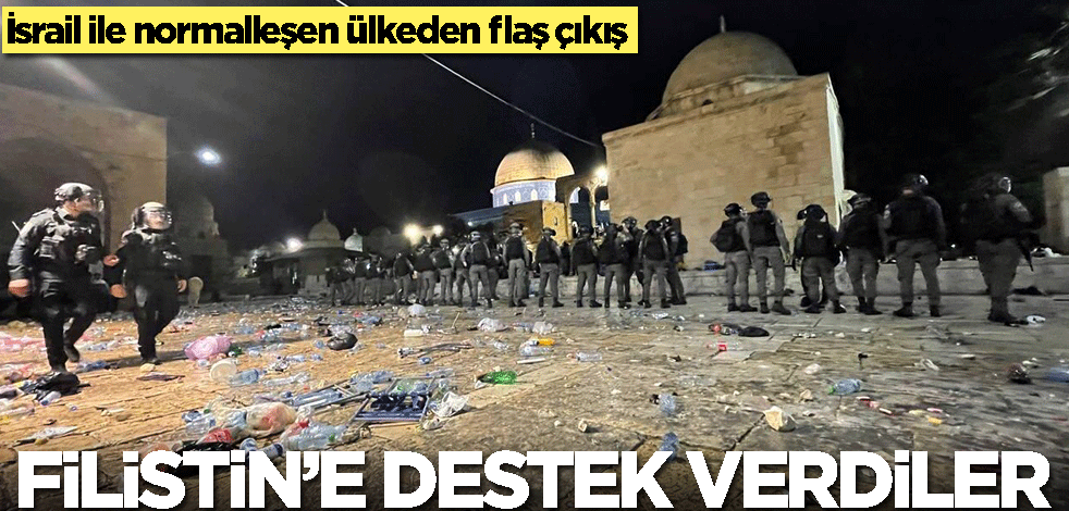 İsrail ile normalleşen Fas'tan açıklama! Filistin'e destek verdiler