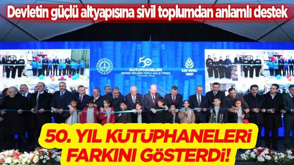 Bilal Erdoğan konuştu: 50 Yılda 50 Kütüphane projesini açıkladı