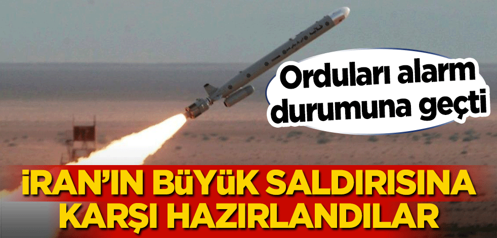 İsrail İran saldırısına karşı hazırlandı