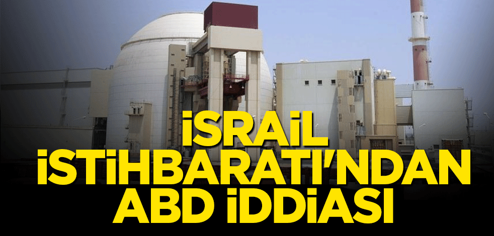 İsrail istihbaratı'ndan ABD iddiası